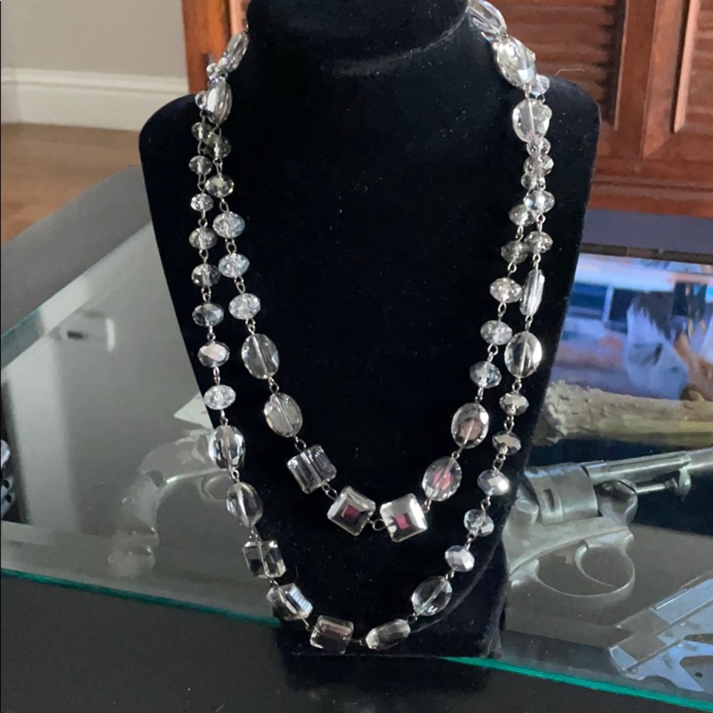 J Crew crystal necklace
